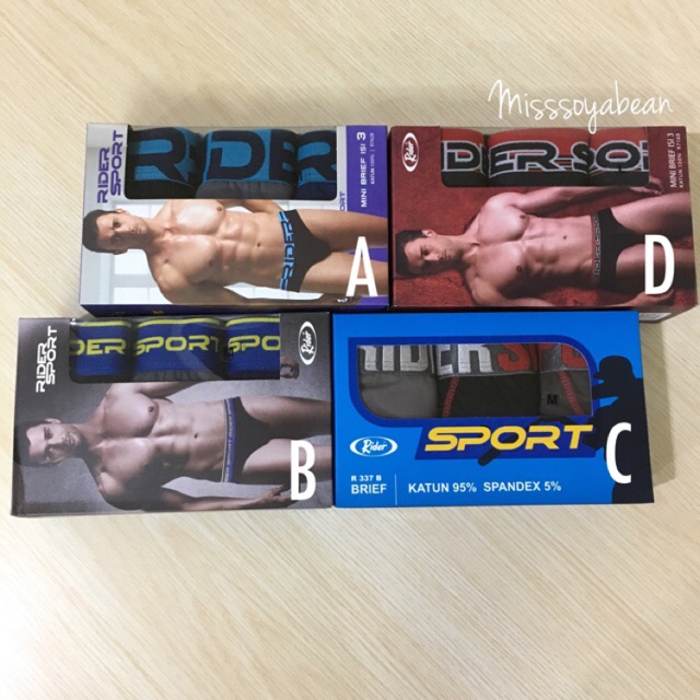 Rider Sports Celana Dalam Pria Underwear