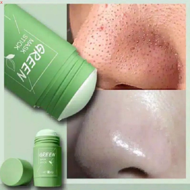 GREEN MASK STICK MASKER STIK GREEN TEA PENGHILANG KOMEDO ORI MEIDIAN