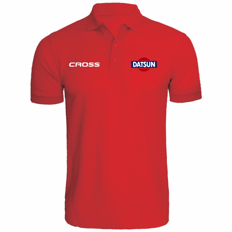 poloshirt datsun cross / baju kerah mobil cross datsun