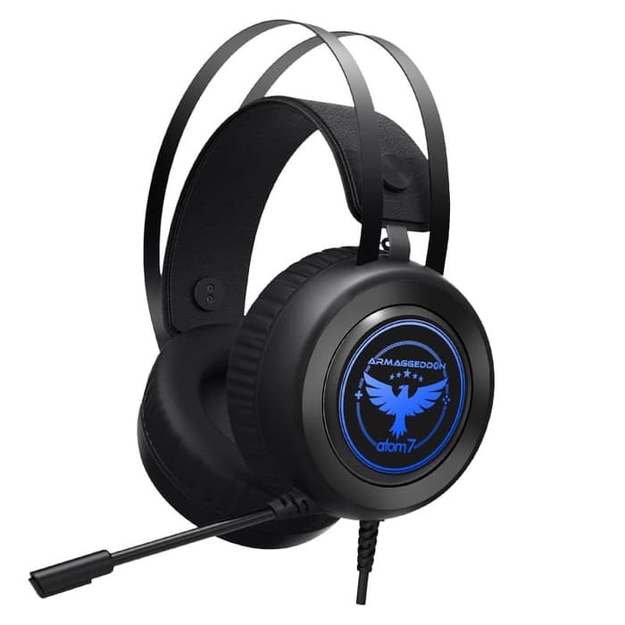 Headset Gaming Armaggeddon Atom 7 (7 Colour Lighting Pulsating EFX) - ATOM 7 ONLY