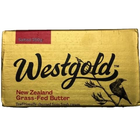 MENTEGA WEST GOLD ASIN SALTED BUTTER GRASS FED 250GR HALAL