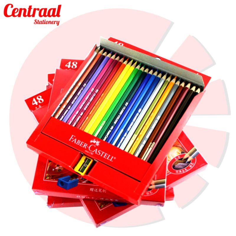 

Pensil Warna Faber Castell Clasic 48C Panjang