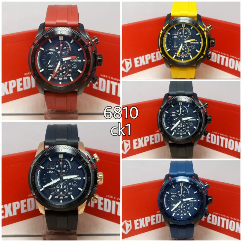 Jam tangan pria Expedition E6810M 6810 ORIGINAL BERGARANSI RESMI