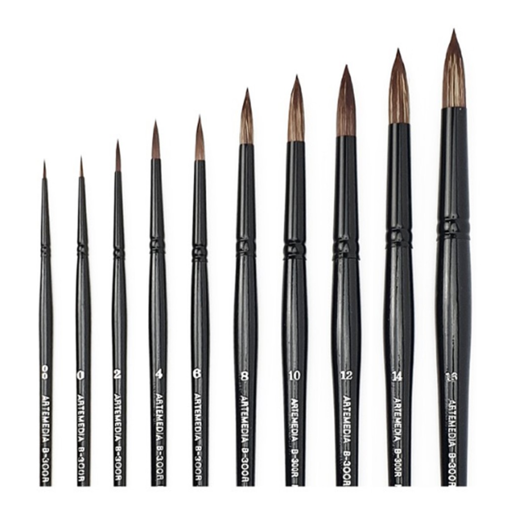 

Artemedia Mixhair Watercolour Brush B300R - Round