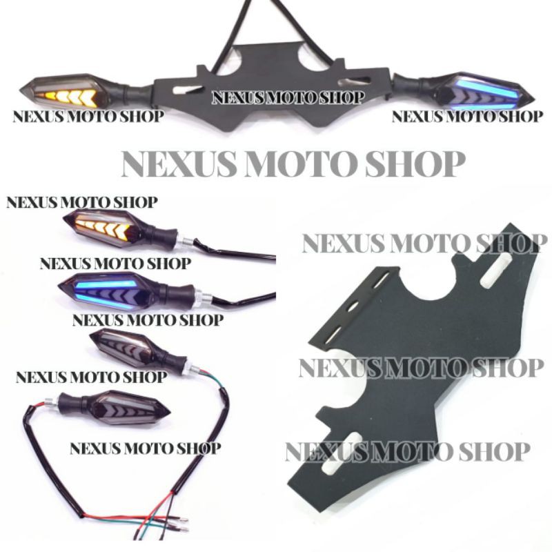 tail tidy cbr150R lampu sen led cbr 150 new braket plat nopol cbr k45G