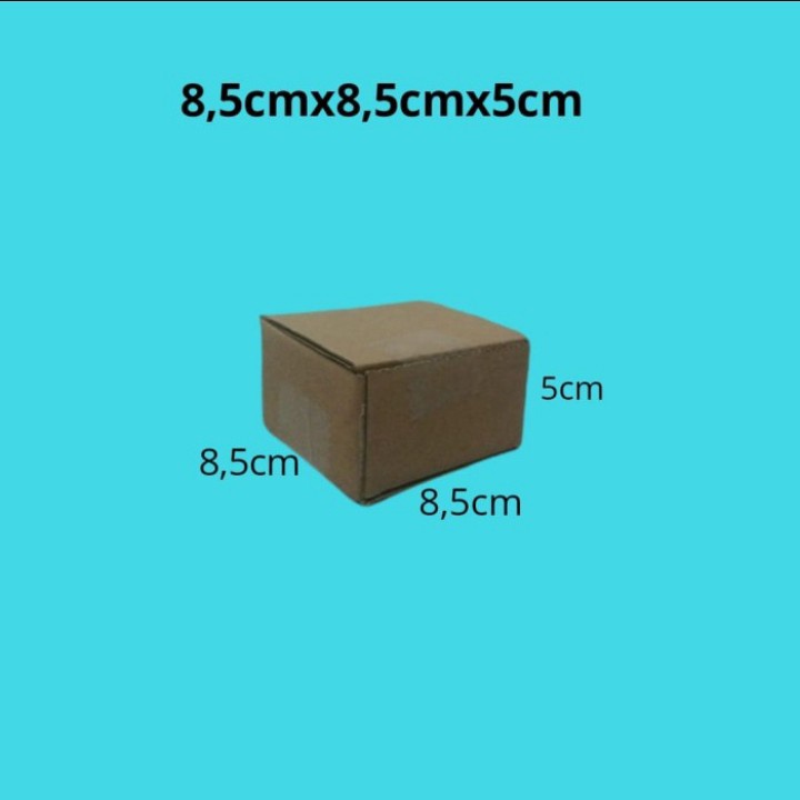 

KARDUS PACKING 8,5cm x 8,5cm x 5cm