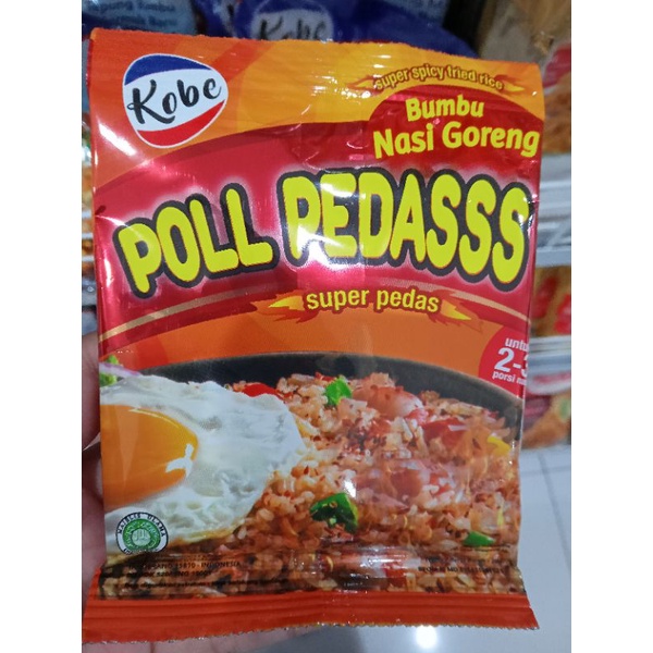 

Kobe Bumbu Nasi Goreng Poll Pedas