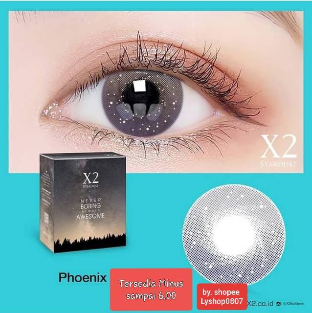 ( Normal ) SOFTLENS X2 STARDUST COLOR [ EXP 04/2024 ]