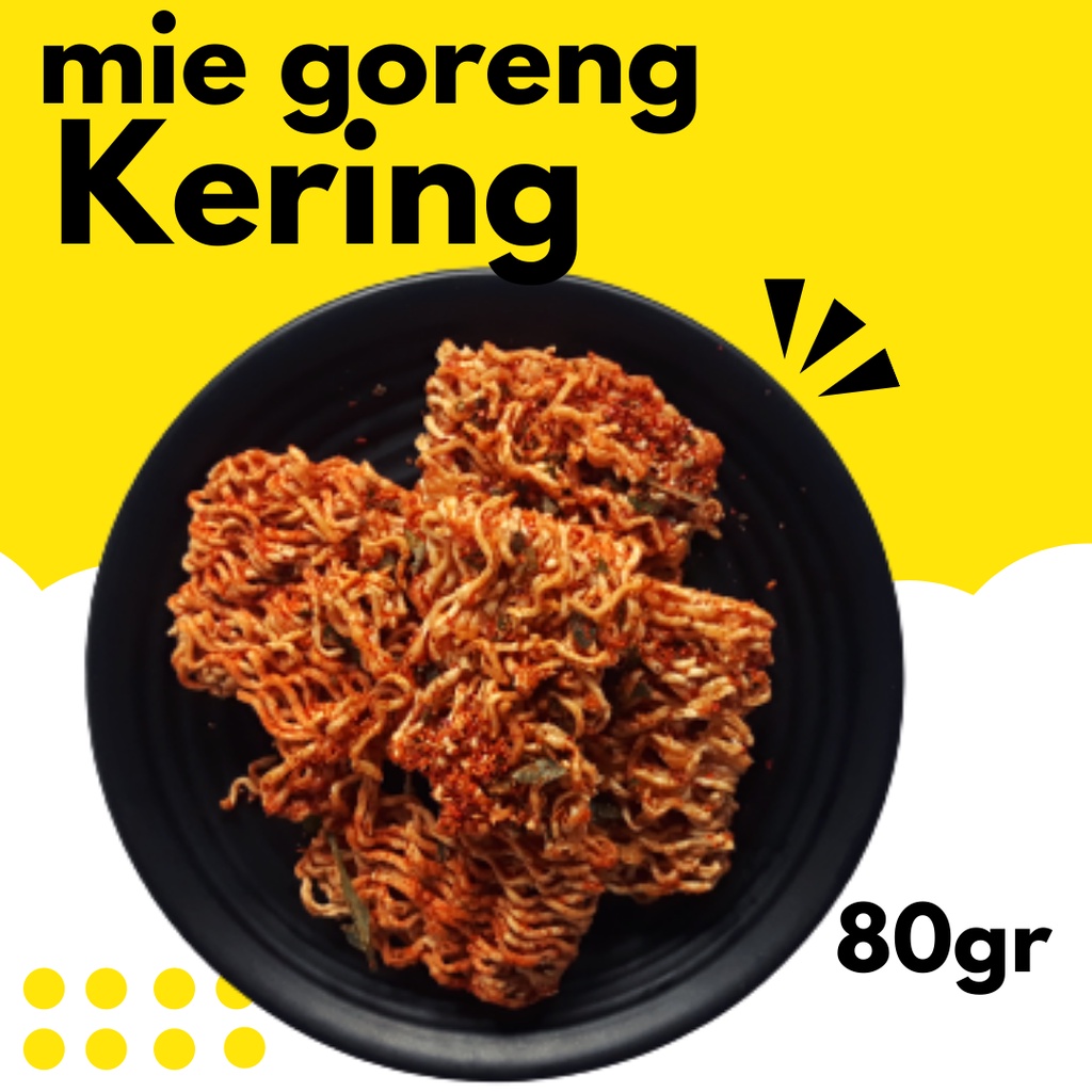

Jajanan Cemilan Mie Kering Goreng Pedas Daun Jeruk Mi Goreng Kering Pedas