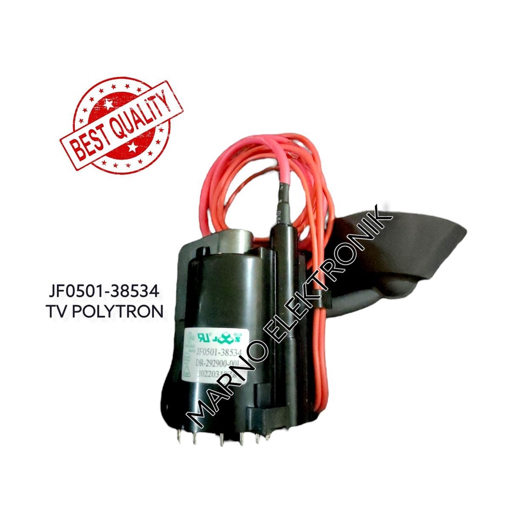 PLAYBACK TV POLYTRON JF0501-38534 FLYBACK JF 0501 38534 FBT ORIGINAL ASLI