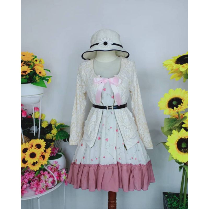 Set Dress kawaii axes femme