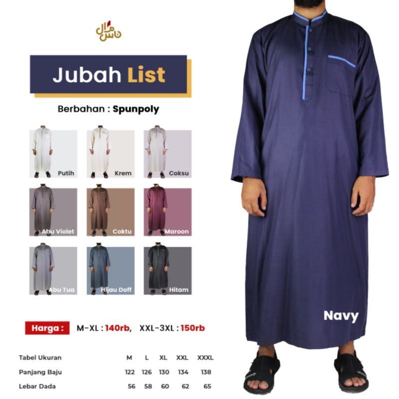  Jubah  Gamis Pria  Dewasa Lengan Panjang Model  List Terlaris 