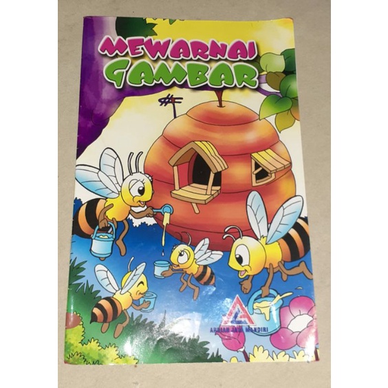 Buku Mewarnai Gambar  TK/PAUD