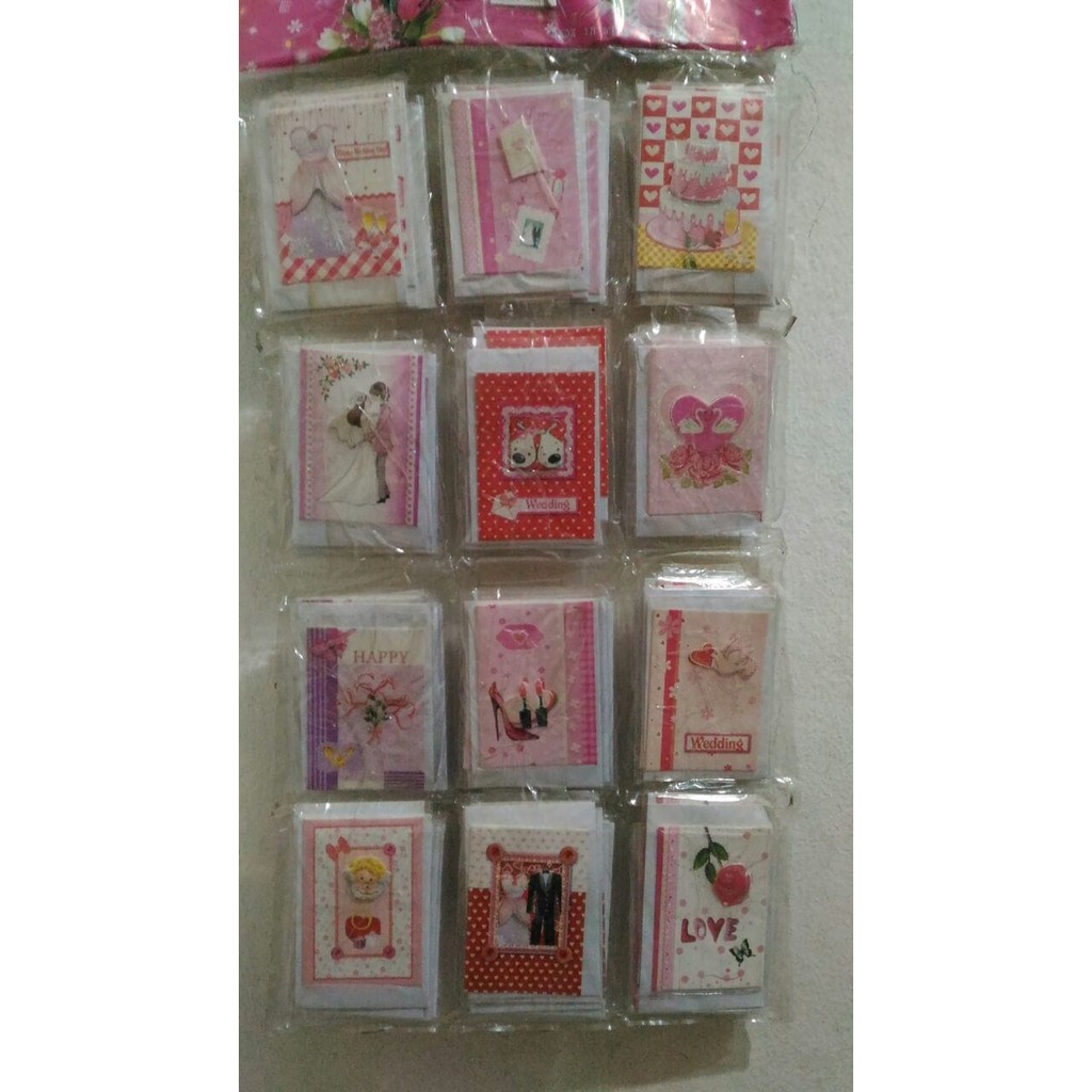 KARTU UCAPAN PERNIKAHAN GIFT CARD WEDDING Shopee Indonesia