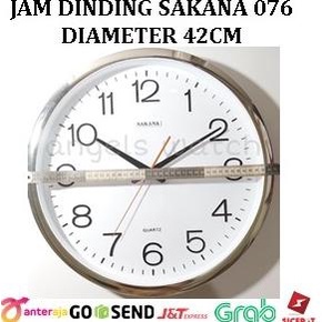 Jam Dinding/ Jam Dinding Sakana 076