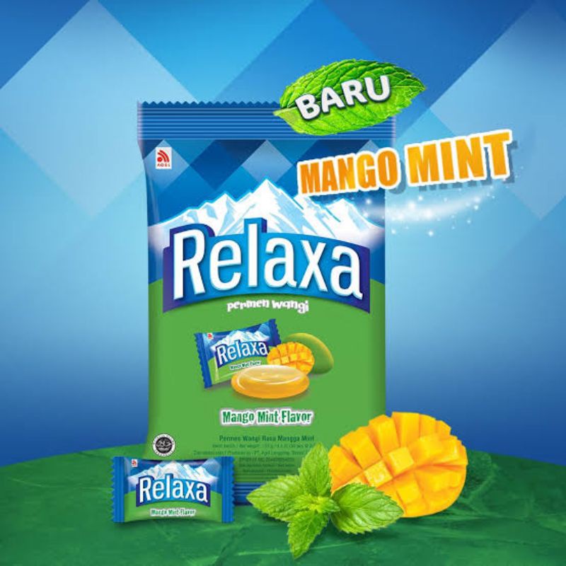 Relaxa Candy Mango Mint isi 50