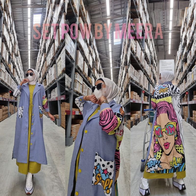 Marina set / MEERA SET ORIGINAL / SET POW MEERA ORIGINAL