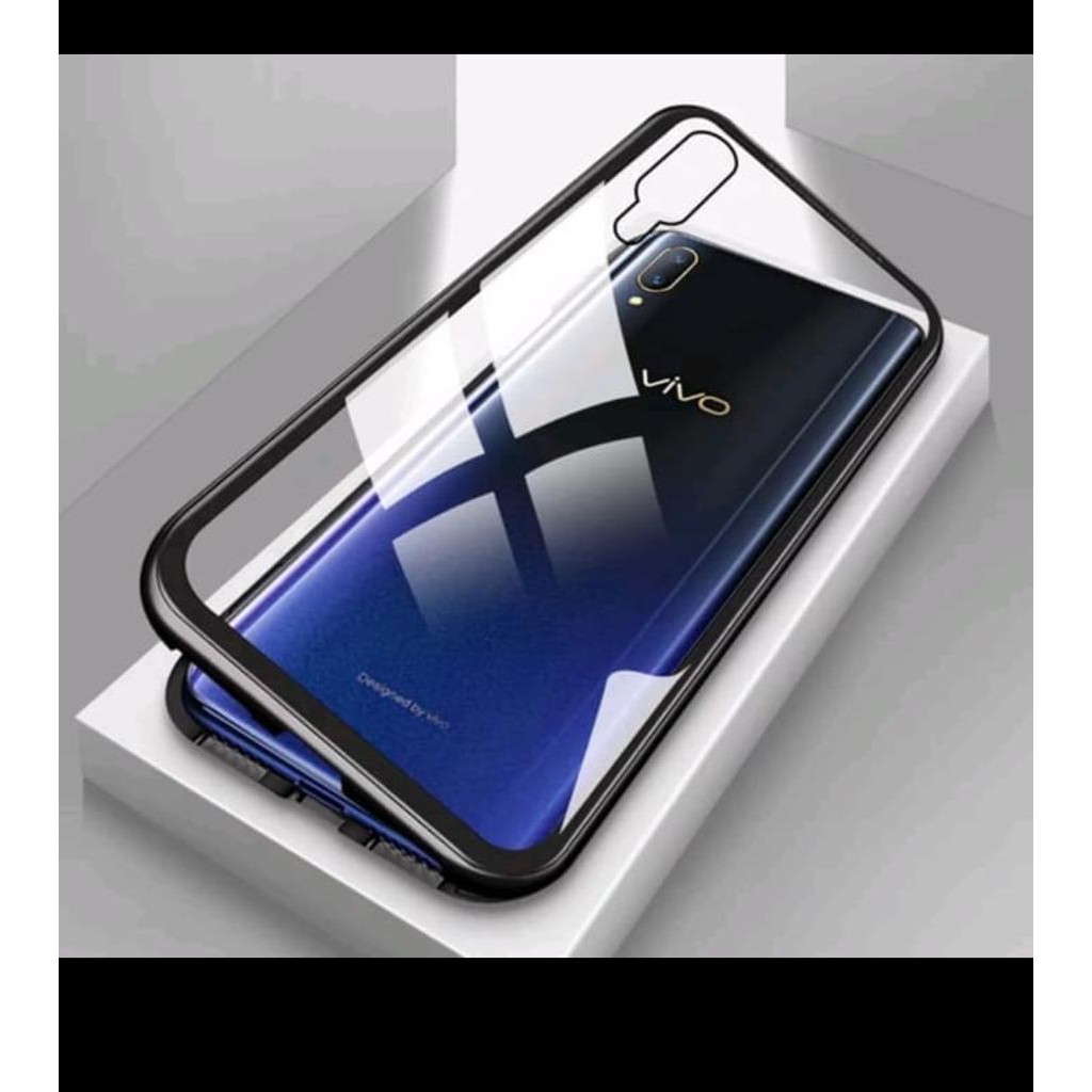 Case Magnet / Cover / Casing / Flip Cover  Magnet / Magnetic Vivo Y93 / Vivo Y91C / Vivo 1820