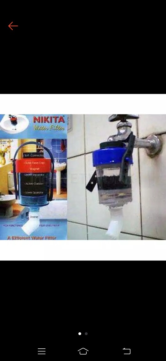Saringan Air Nikita / Water Filter /filter Kran Air