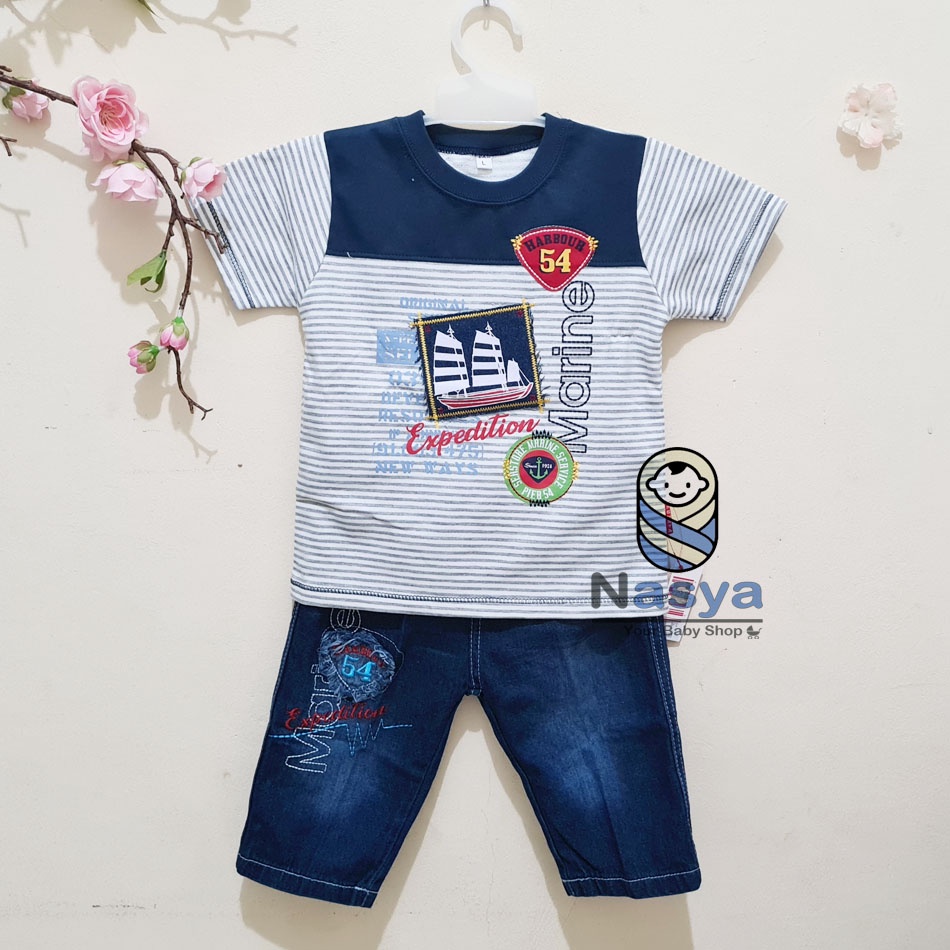 [SH-046] setelan kaos baby boy 6m - PENATA