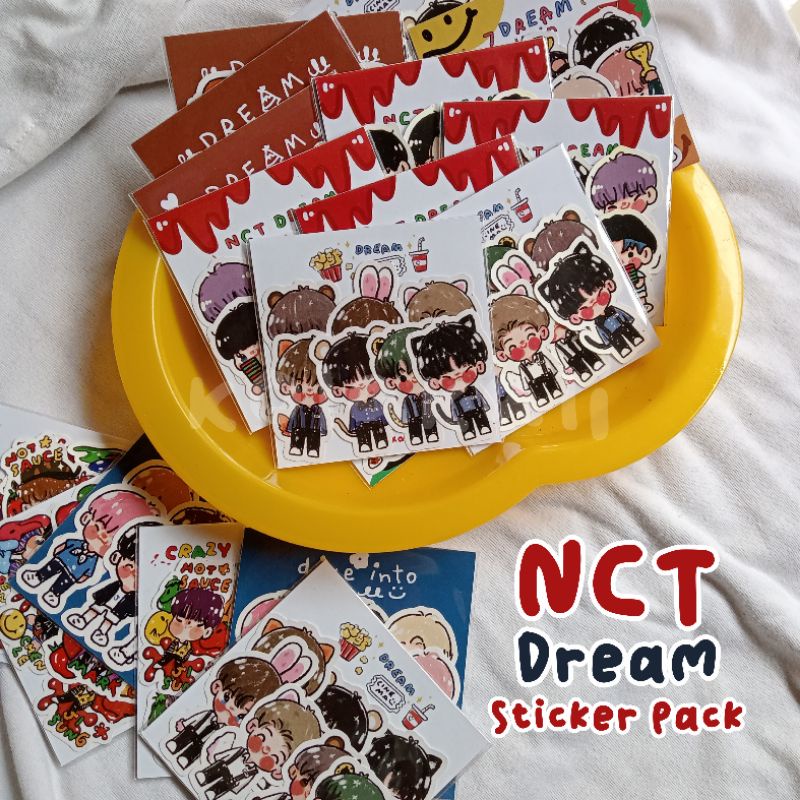 

NCT DREAM STICKER PACK/ STICKER DECO/ STIKER HP/STIKER LUCU/ STIKER KPOP/ CHIBI