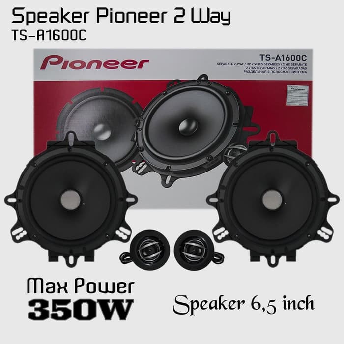 Pioneer TS-A1600C 6.5-inch Component Speaker