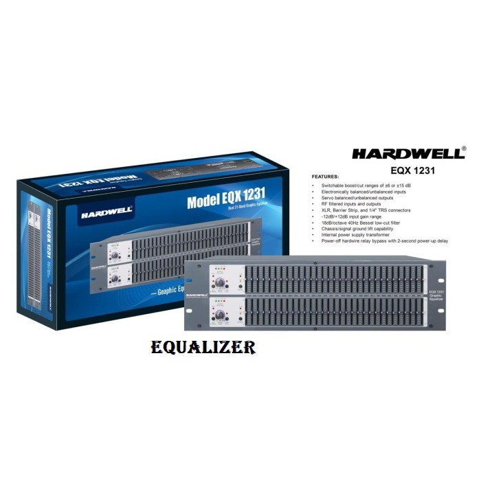 Equalizer Hardwell EQX 1231 ORIGINAL