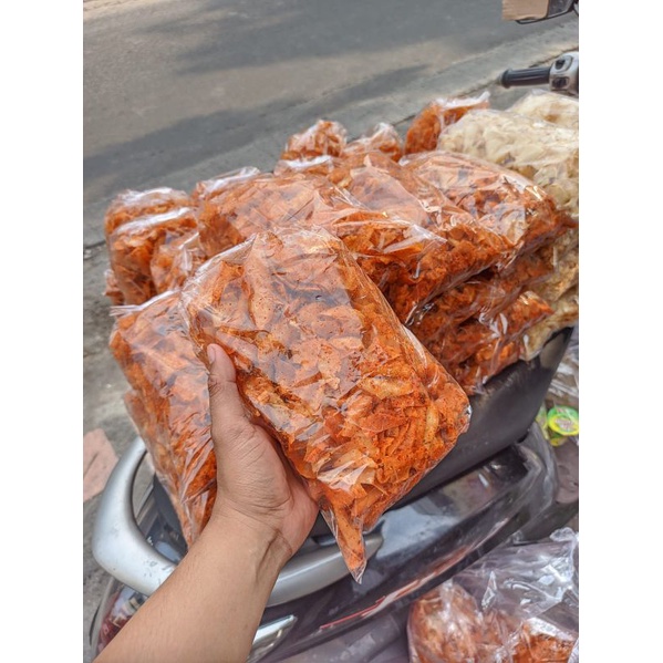 

keripik pedas