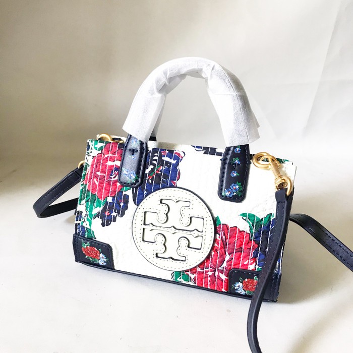 TAS WANITA ORI / TB ELLA FLORAL QUILT MICRO TOTE