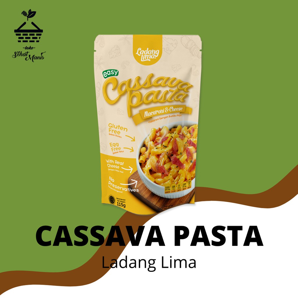

Ladang Lima Cassava Pasta Mac & Cheese