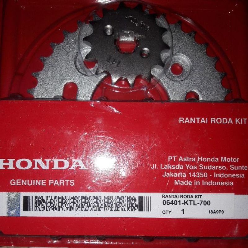 GEARSET SUPRAFIT NEW KODEPART06401-ktl-700