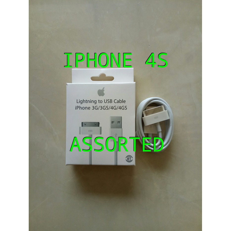 KABEL DATA & CHARGER ORI 100% IPHONE 4S
