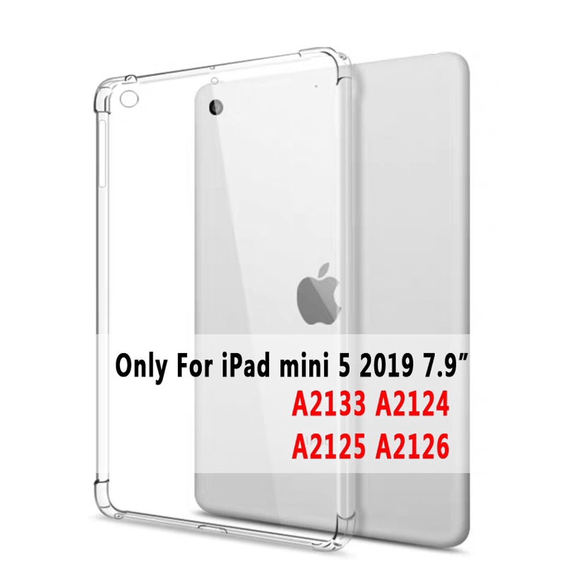 Apple iPad Pro 11 2020 2nd Airbag Case Gen 7th Gen 10.2 2019 2 3 4 5th 6th 9.7 2017 2018 Air 3rd mini 10.5 Clear 4 Corners Thickening Drop Resistance Silicone Cover Case