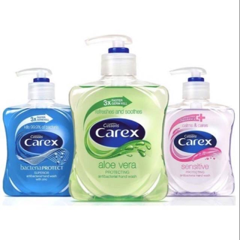 Cussons Carex Natural Hand Wash 250ml Free cussons kids shampoo