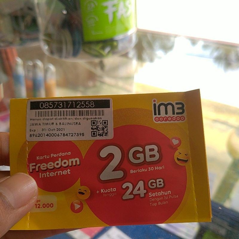 kartu paket indosat 2GB