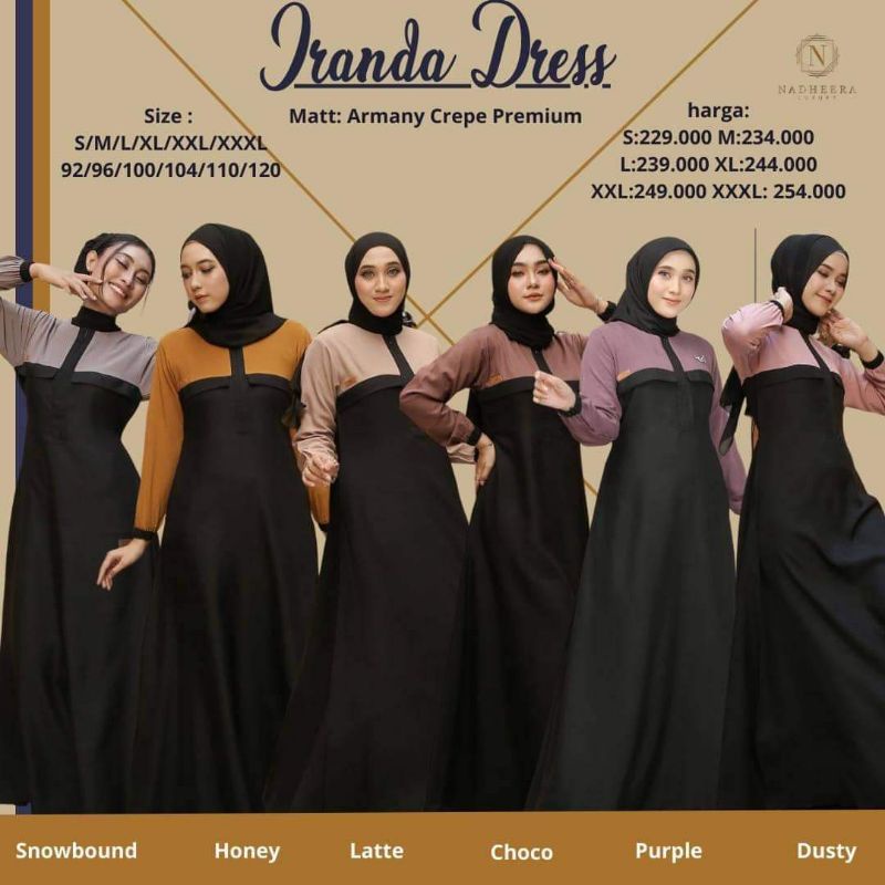 IRANDA DRESS by Nadheera Luxury