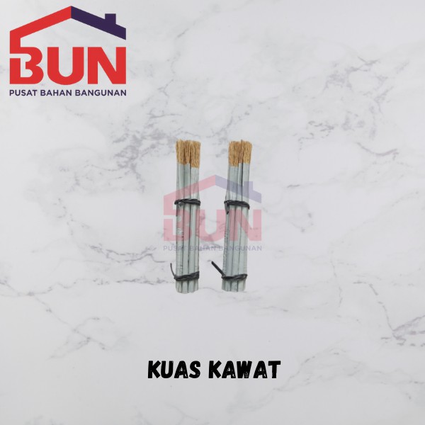 SIKAT BESI KAWAT KUNINGAN KECIL - KUAS PEMBERSIH COIL MESIN - KOAS