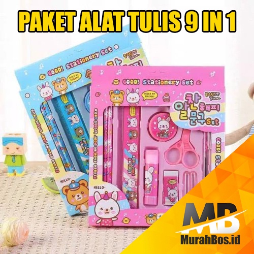 

Set Alat Tulis Anak 9 in 1