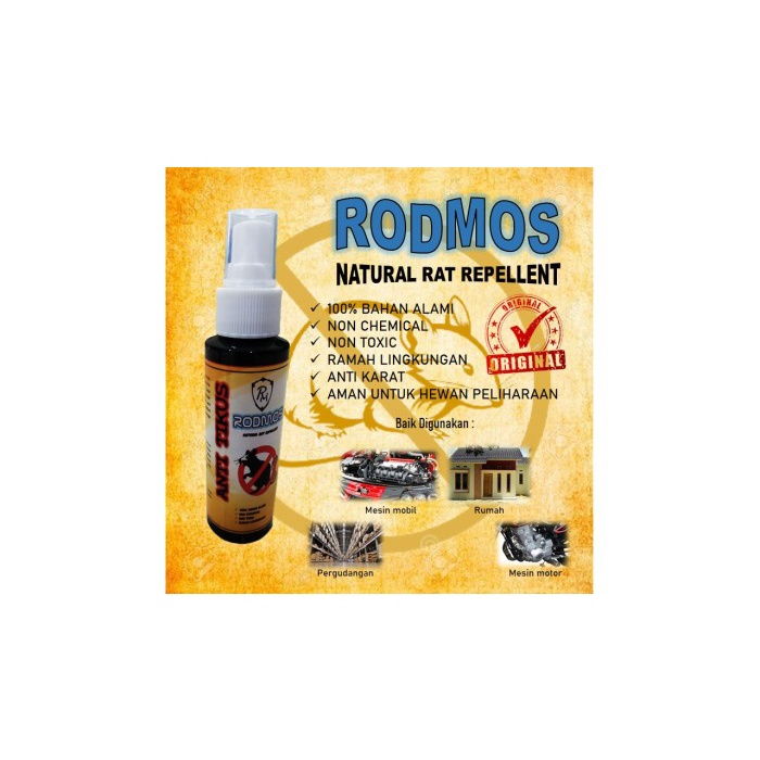 RODMOS pengusir tikus spray / pengusir tikus di mesin mobil, MOTOR 100