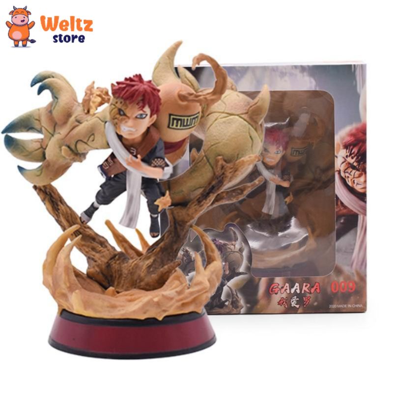 Action Figure Gaara / Gaara Statue / Patung Gaara / Gaara Shippuden / Naruto Lovers