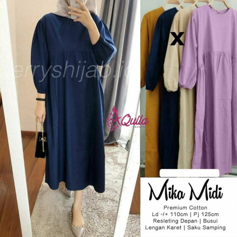 Dress Mika Midi Premium by Aquila Fashion