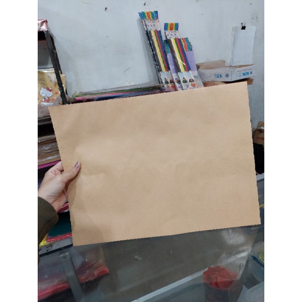 

(10 pcs) Amplop Cokelat Polos Tebal 312 Besar