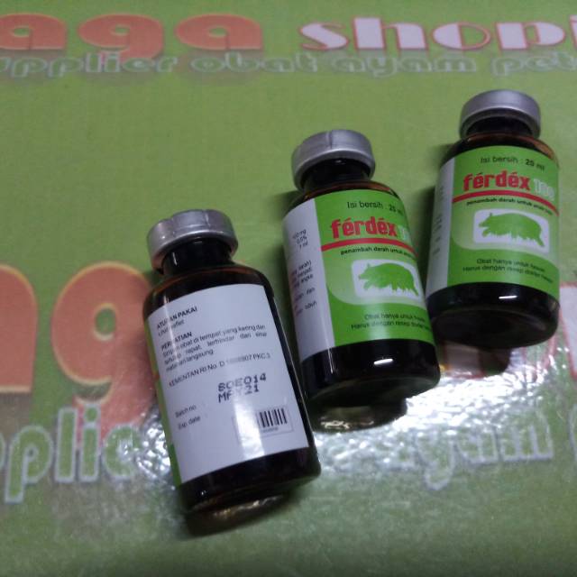 FERDEX obat tetelo celeng ayam burung vitamin mengurangi ayam burung sapi lesu