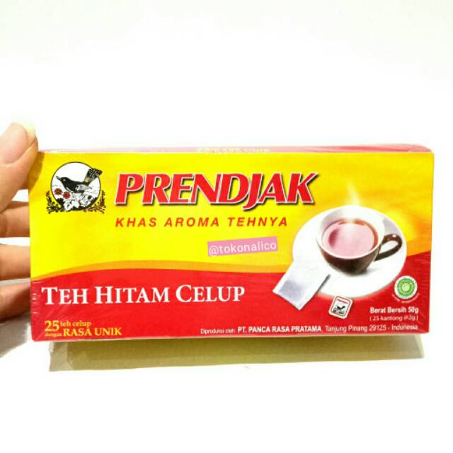 

Teh prendjak teh hitam celup 50gr