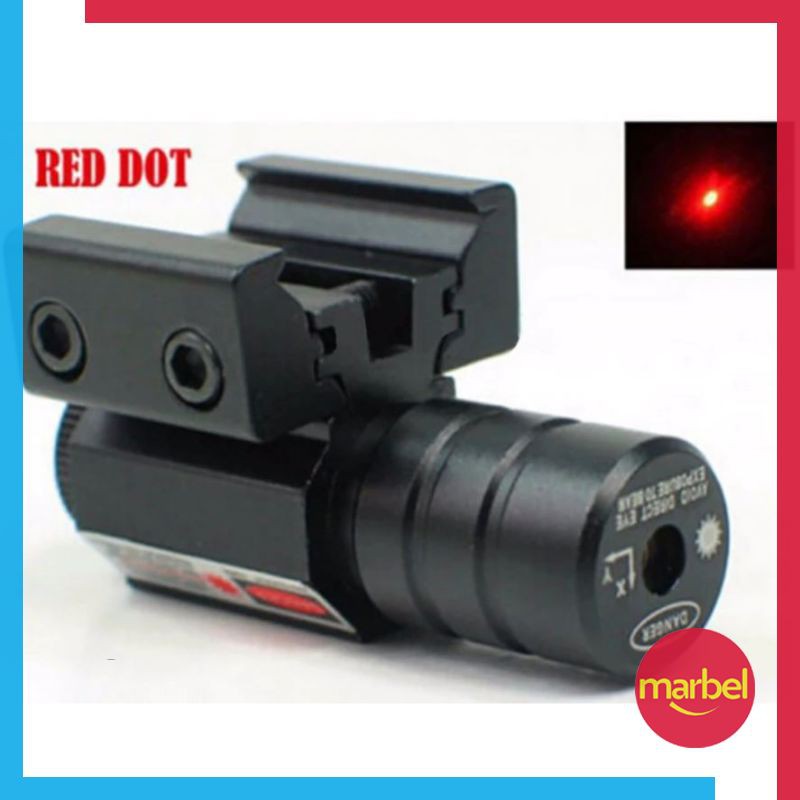 

Laser Red Dot Alat Penanda Sasaran Picatinny Mount HJ11