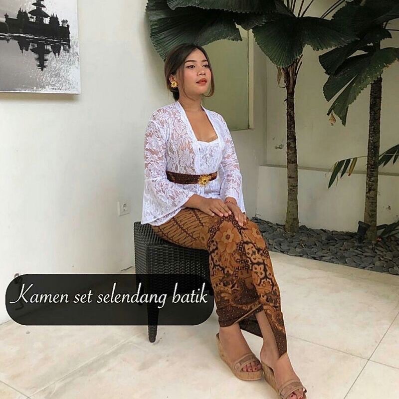 Kamen Batik Set Selendang | Batik Premium-Motif 02