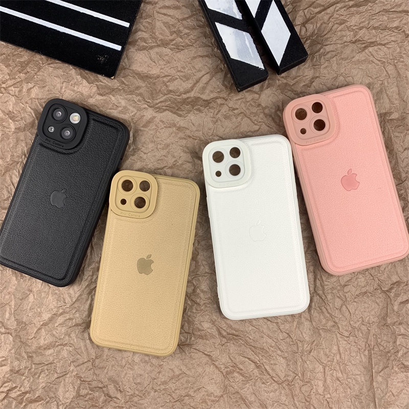 Casing Case Pelindung Cover Belakang Bahan Silikon Untuk Iphone 13 12 11 Pro X Xs Max Xr