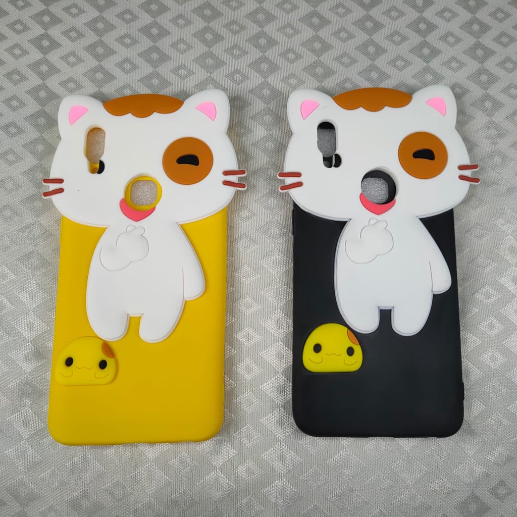 SOFT CASE KARAKTER MIMI CAT LOVE 3D REALME 5