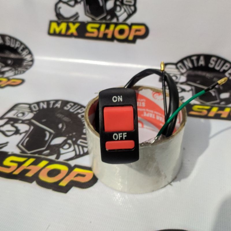 Saklar on off lampu stater universal all motor klx crf dll