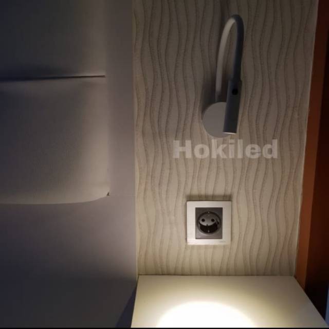 Lampu Baca Belajar tempel Lampu dinding belajar tempel fleksibel Flexible